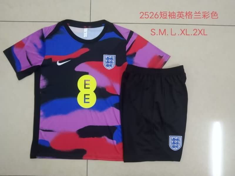 Thailand Quality(AAA) 2025 England Colorful Soccer Training Sets