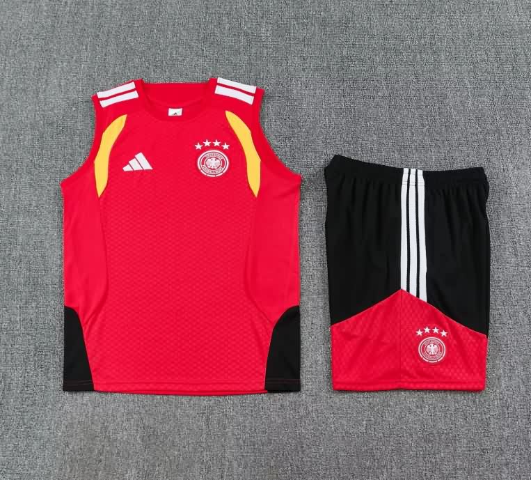 Thailand Quality(AAA) 2026 Germany Red Soccer Training Sets 02