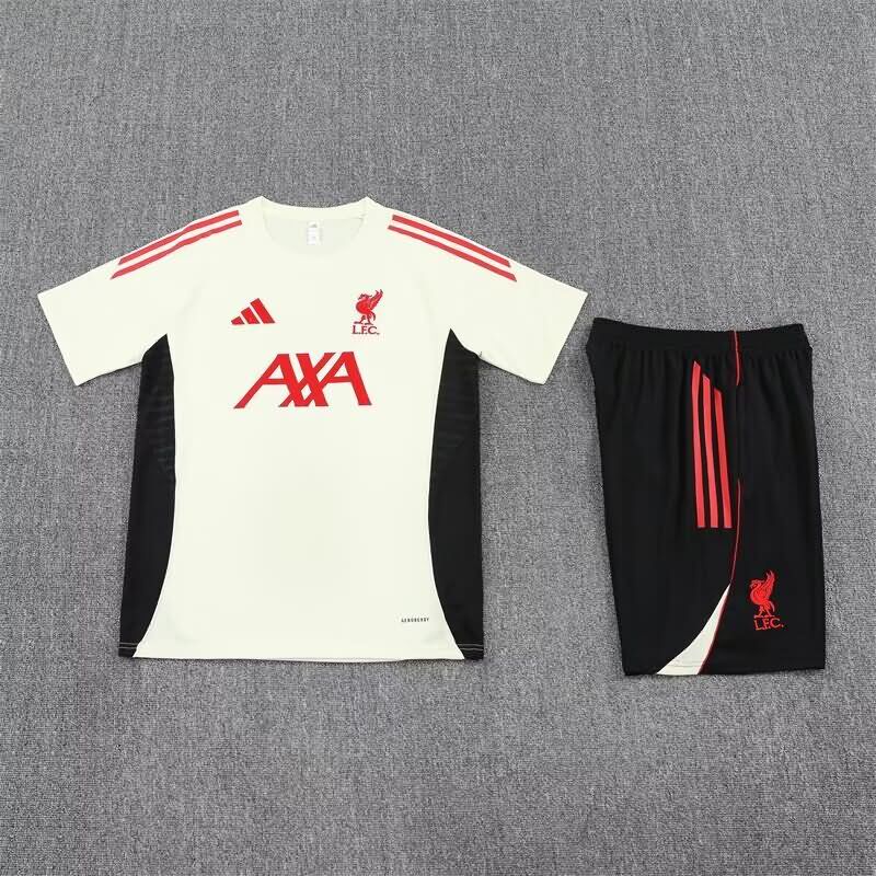 Thailand Quality(AAA) 25/26 Liverpool White Soccer Training Sets