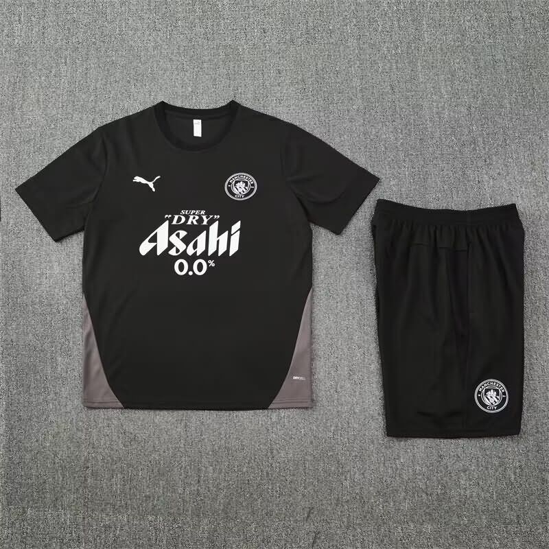 Thailand Quality(AAA) 25/26 Manchester City Black Soccer Training Sets