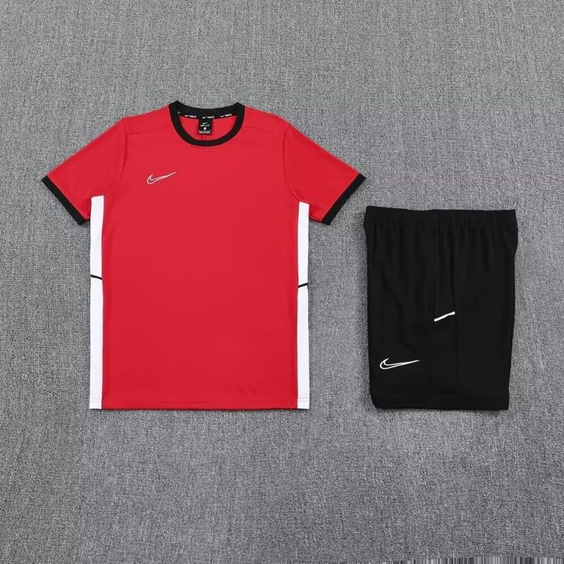 Thailand Quality(AAA) 2025 Nike Red Soccer Training Sets