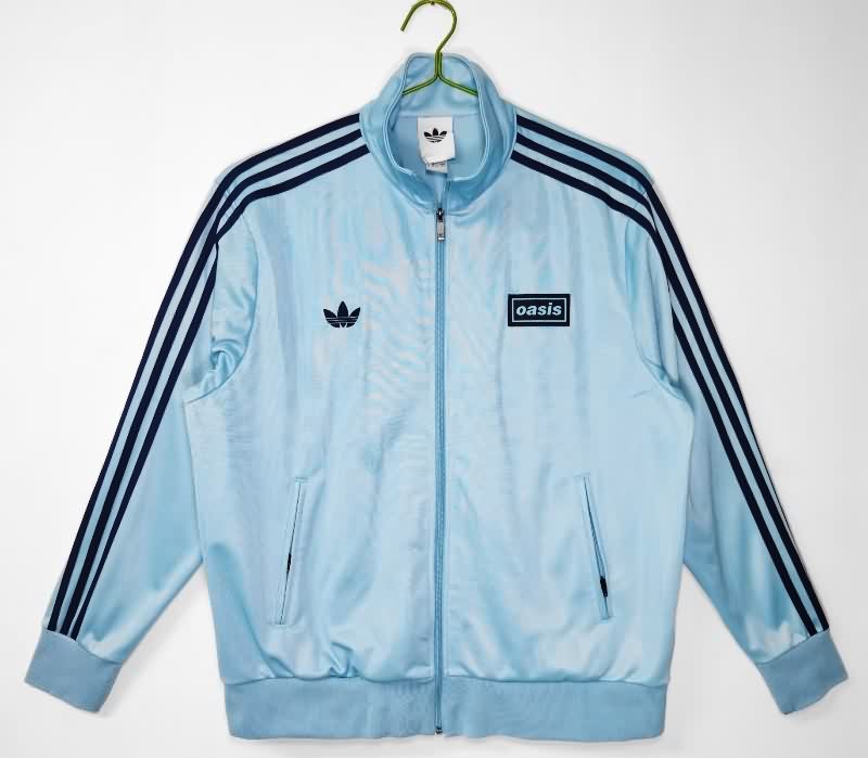 Thailand Quality(AAA) 2025 Adidas Blue Soccer Jacket
