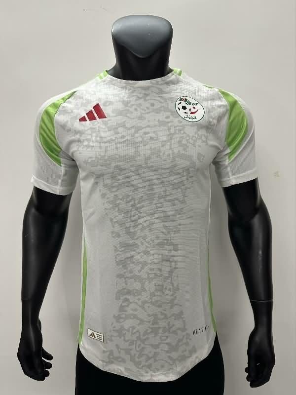 Thailand Quality(AAA) 2024/25 Algeria White Soccer Jersey(Player)