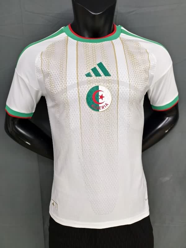 Thailand Quality(AAA) 2026 Algeria World Cup Home Soccer Jersey(Player)
