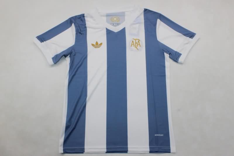 Thailand Quality(AAA) Argentina 50th Anniversary Soccer Jersey