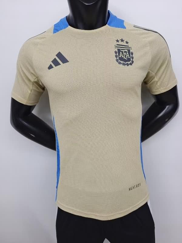 Thailand Quality(AAA) 2024 Argentina Training Soccer Jersey (Player) 02