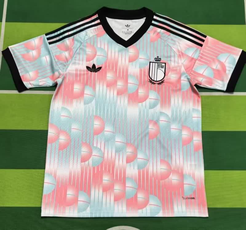 Thailand Quality(AAA) 2026 Belgium World Cup Away Soccer Jersey