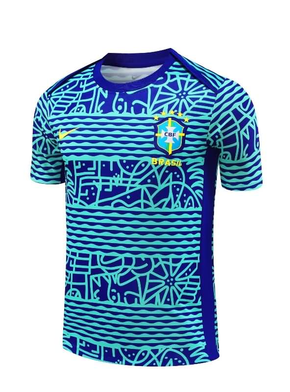 Thailand Quality(AAA) 2024 Brazil Training Soccer Jersey 04