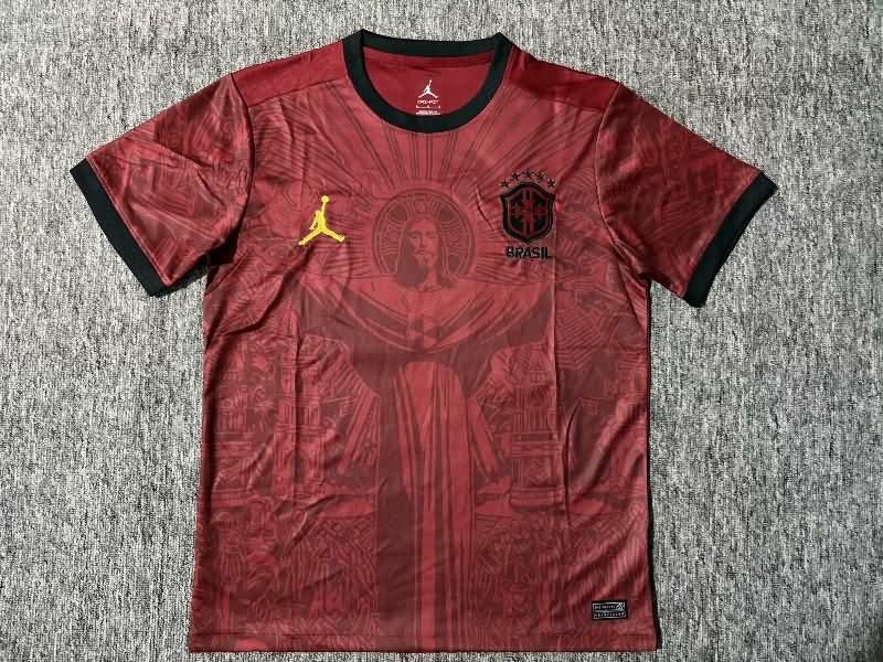 Thailand Quality(AAA) 2025 Brazil Special Soccer Jersey 07