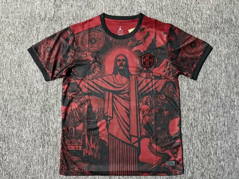 Thailand Quality(AAA) 2025 Brazil Special Soccer Jersey 08