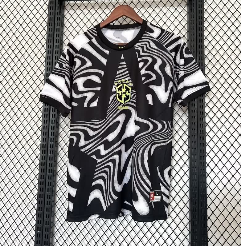 Thailand Quality(AAA) 2026 Brazil Goalkeeper Soccer Jersey