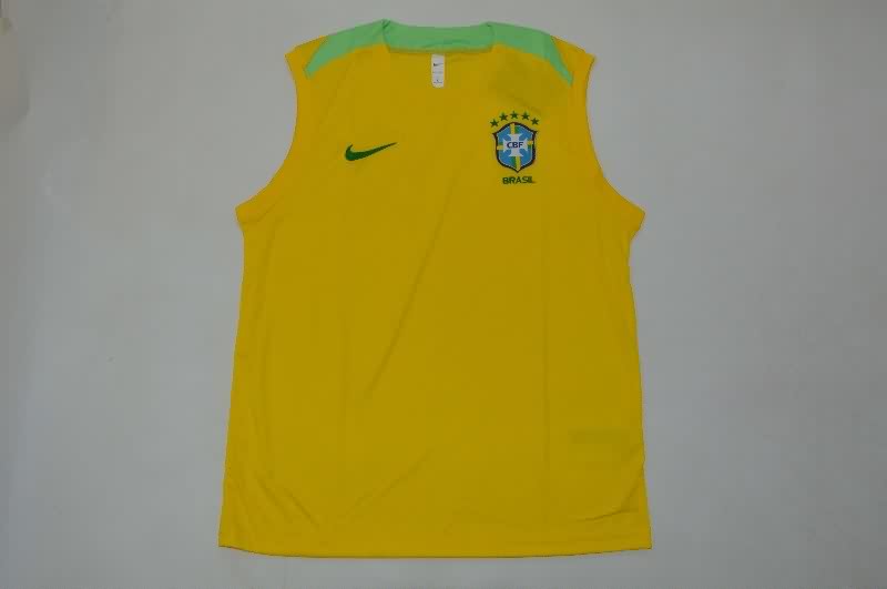 Thailand Quality(AAA) 2026 Brazil Training Vest Soccer Jersey