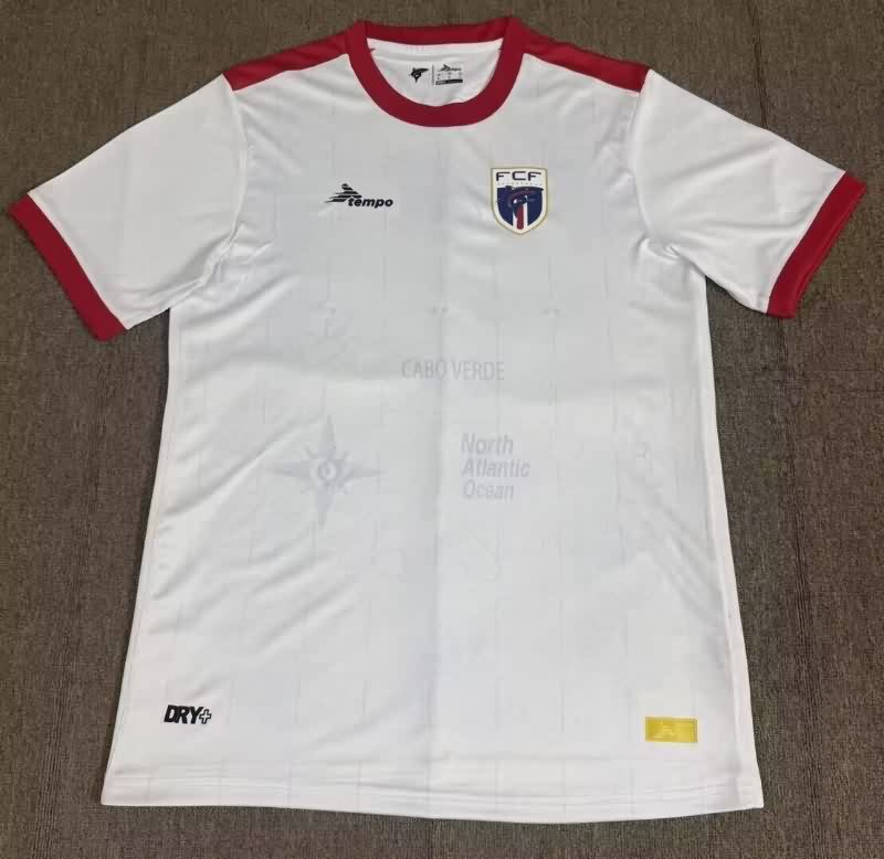 Thailand Quality(AAA) 2025 Cape Verde Away Soccer Jersey