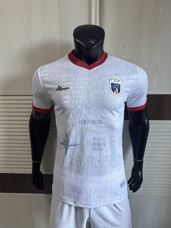 Thailand Quality(AAA) 2025 Cape Verde Away Soccer Jersey (Player)