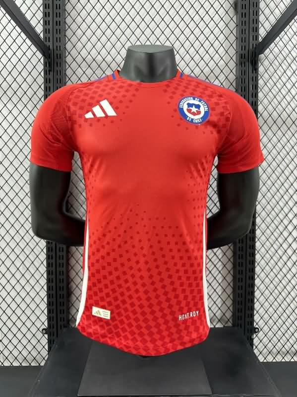 Thailand Quality(AAA) 2024 Chile Copa America Home Soccer Jersey (Player)