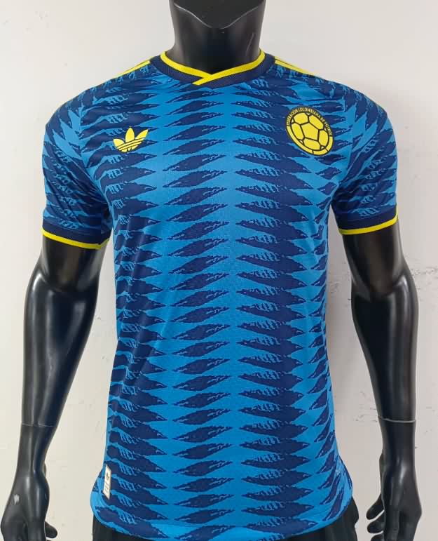 Thailand Quality(AAA) 2026 Colombia World Cup Away Soccer Jersey (Player)