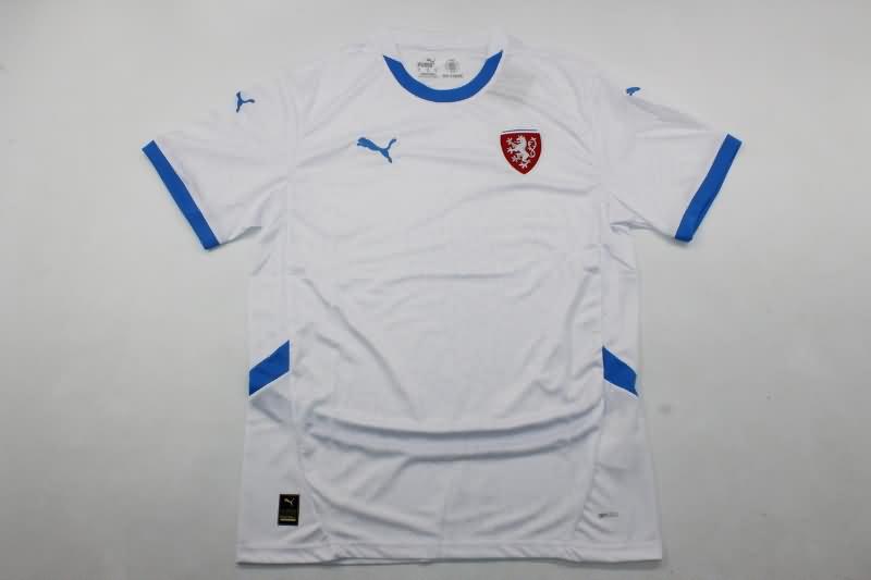 Thailand Quality(AAA) 2024 Czech Away Soccer Jersey