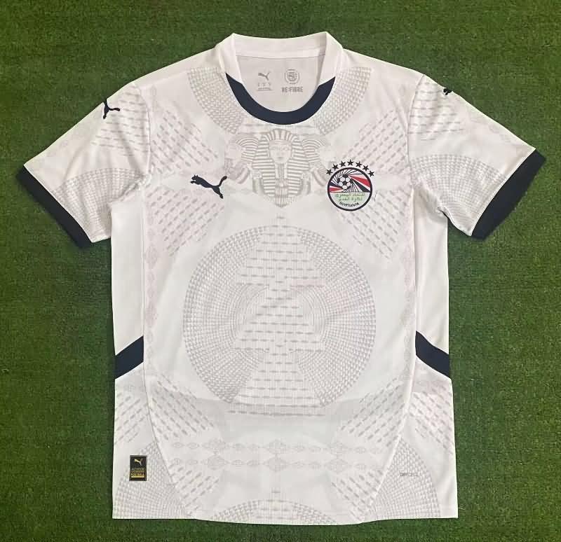 Thailand Quality(AAA) 2025 Egypt Away Soccer Jersey