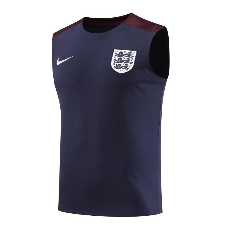 Thailand Quality(AAA) 2024 England Training Vest Soccer Jersey 02