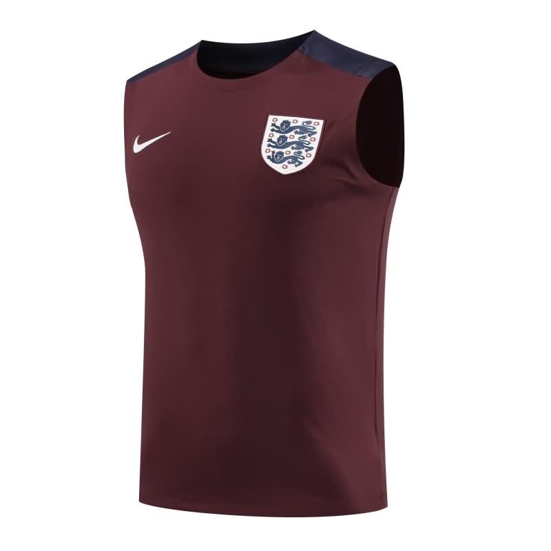 Thailand Quality(AAA) 2024 England Training Vest Soccer Jersey 03