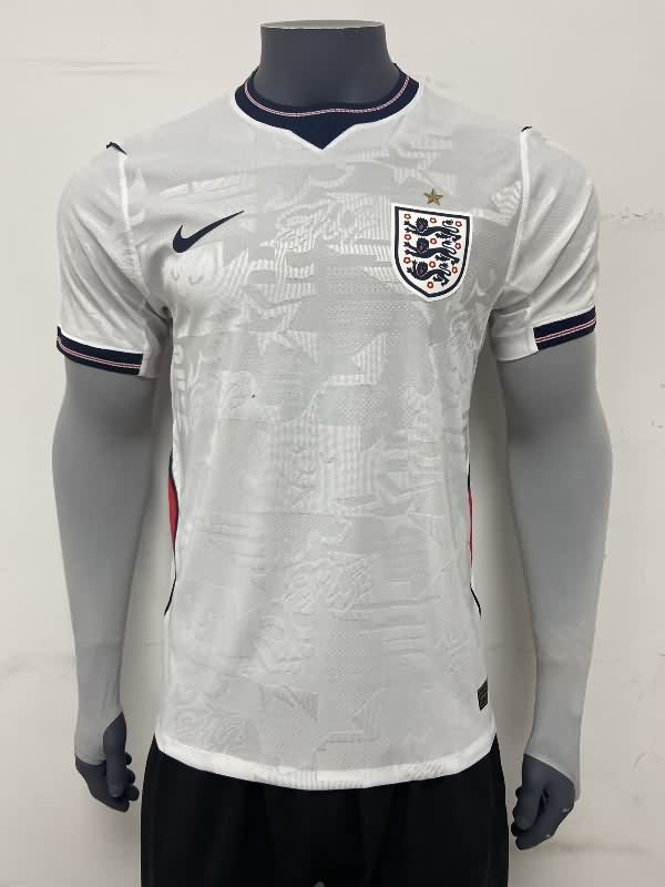 Thailand Quality(AAA) 25/26 England Home Soccer Jersey (Player)
