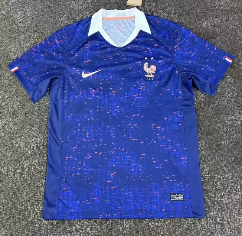 Thailand Quality(AAA) 2025 France Home Soccer Jersey