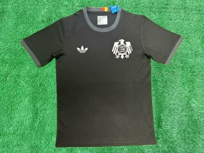 Thailand Quality(AAA) 125th Germany Anniversary Black Soccer Jersey