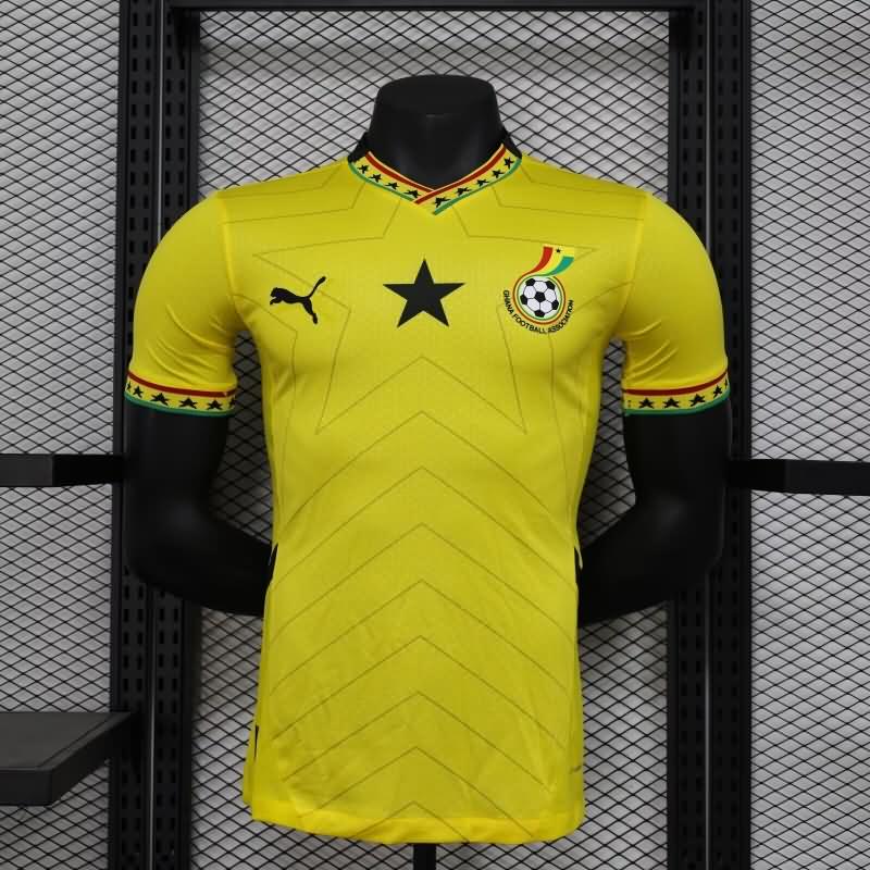 Thailand Quality(AAA) 2025 Ghana Away Soccer Jersey (Player)