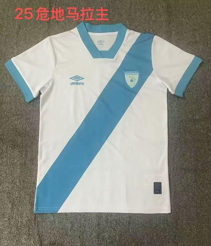 Thailand Quality(AAA) 2025 Guatemala Home Soccer Jersey