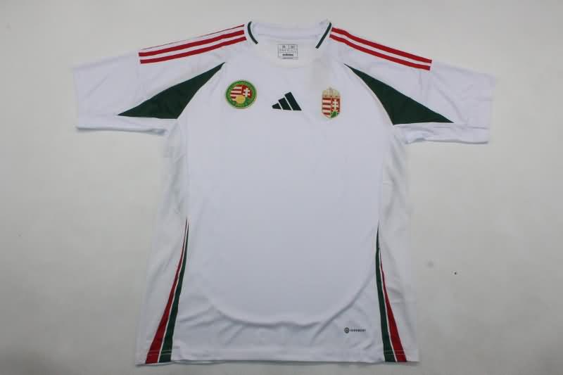 Thailand Quality(AAA) 2024 Hungary Away Soccer Jersey