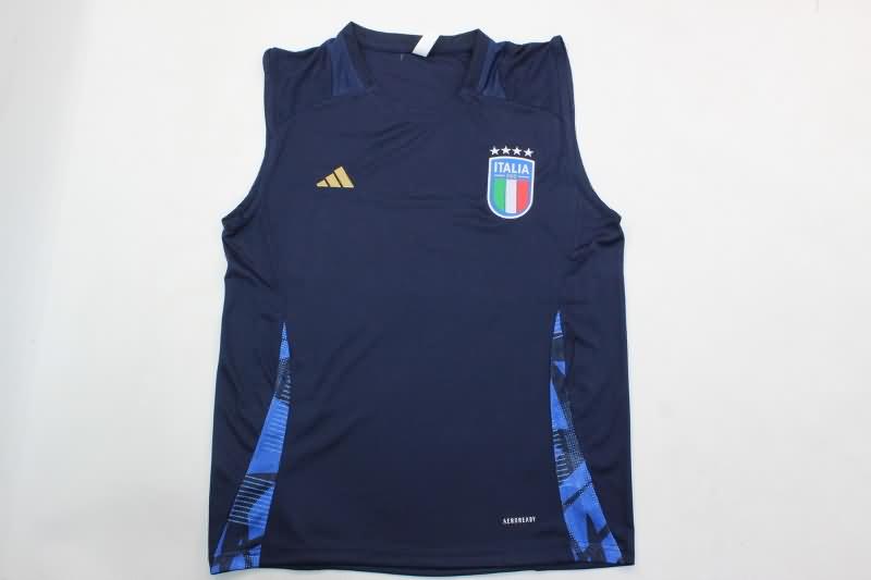 Thailand Quality(AAA) 2024 Italy Training Vest Soccer Jersey 02