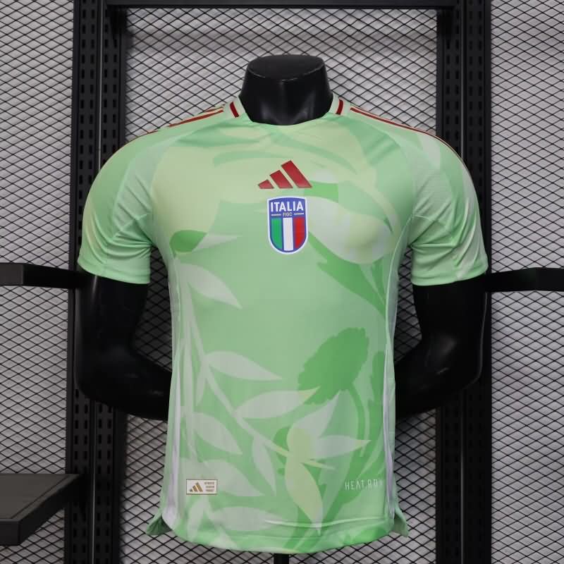 Thailand Quality(AAA) 2025 Italy Female EURO Away Soccer Jersey (Player)