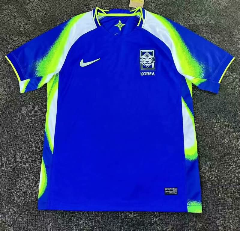 Thailand Quality(AAA) 2025 Korea Away Soccer Jersey