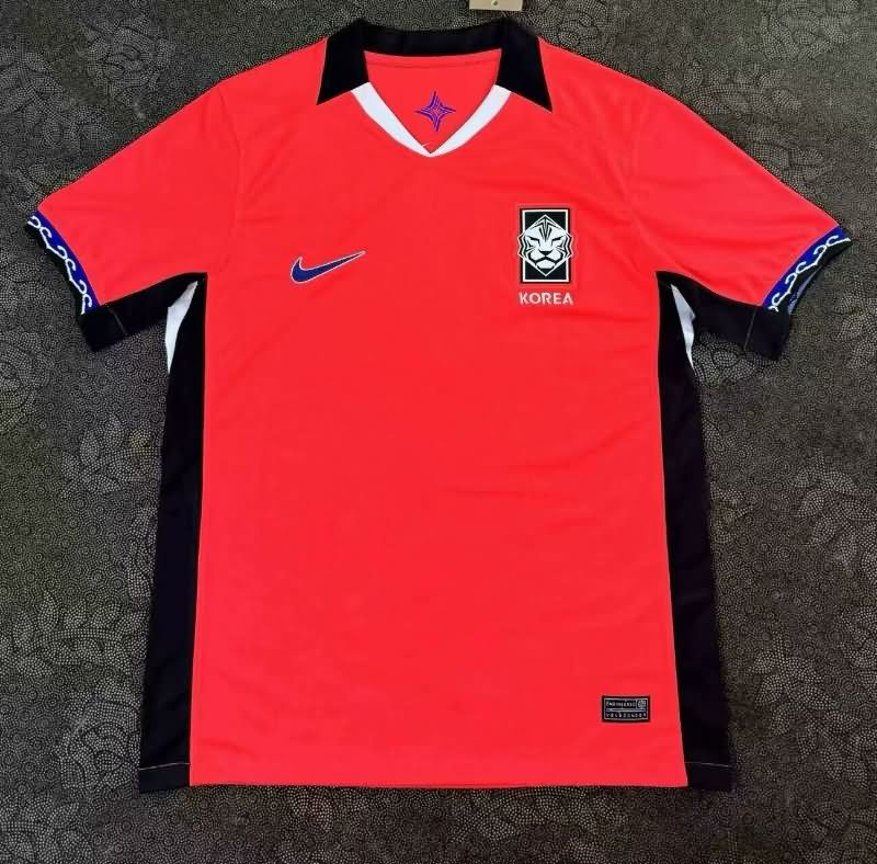 Thailand Quality(AAA) 2025 Korea Home Soccer Jersey