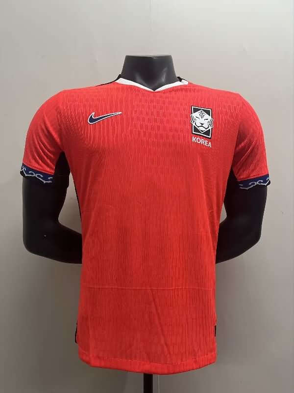 Thailand Quality(AAA) 2025 Korea Home Soccer Jersey (Player)