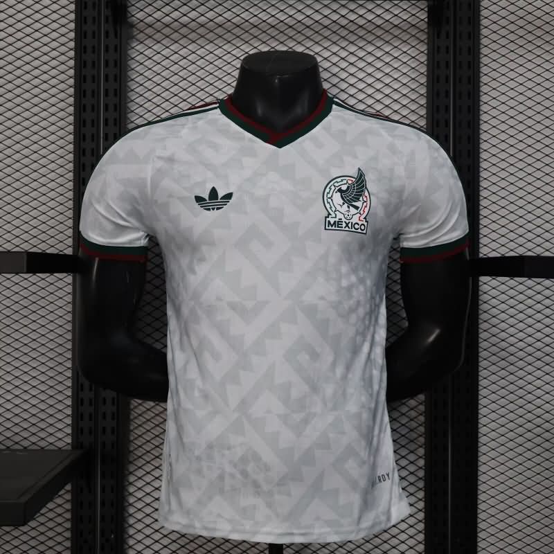 Thailand Quality(AAA) 2025 Mexico White Soccer Jersey (Player)