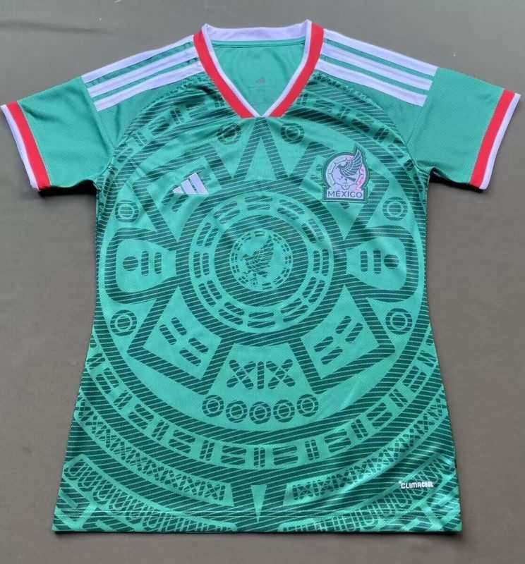 Thailand Quality(AAA) 2026 Mexico Home Women Soccer Jersey