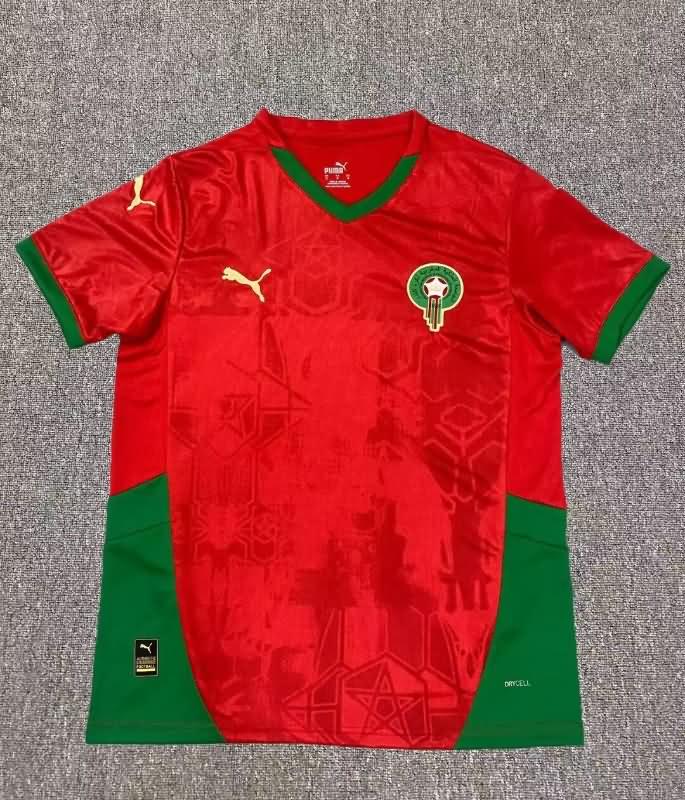 Thailand Quality(AAA) 2024 Morocco Home Soccer Jersey