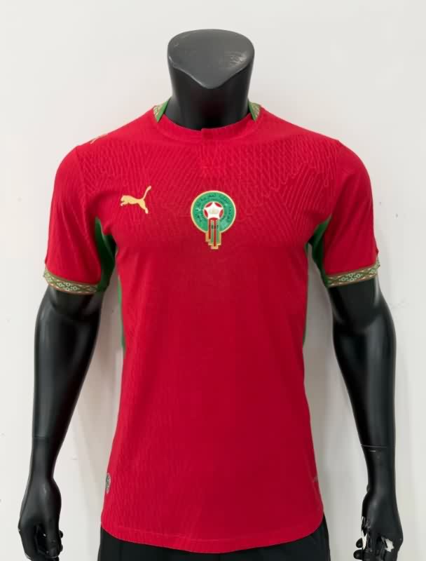 Thailand Quality(AAA) 2026 Morocco Home Soccer Jersey (Player)