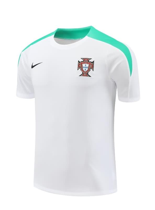 Thailand Quality(AAA) 2024 Portugal Training Soccer Jersey 03