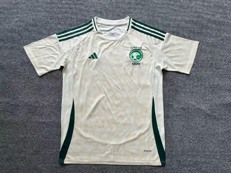 Thailand Quality(AAA) 2024 Saudi Arabia Home Soccer Jersey