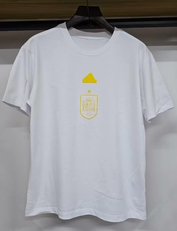 Thailand Quality(AAA) 2024 Spain Soccer T Shirts 04