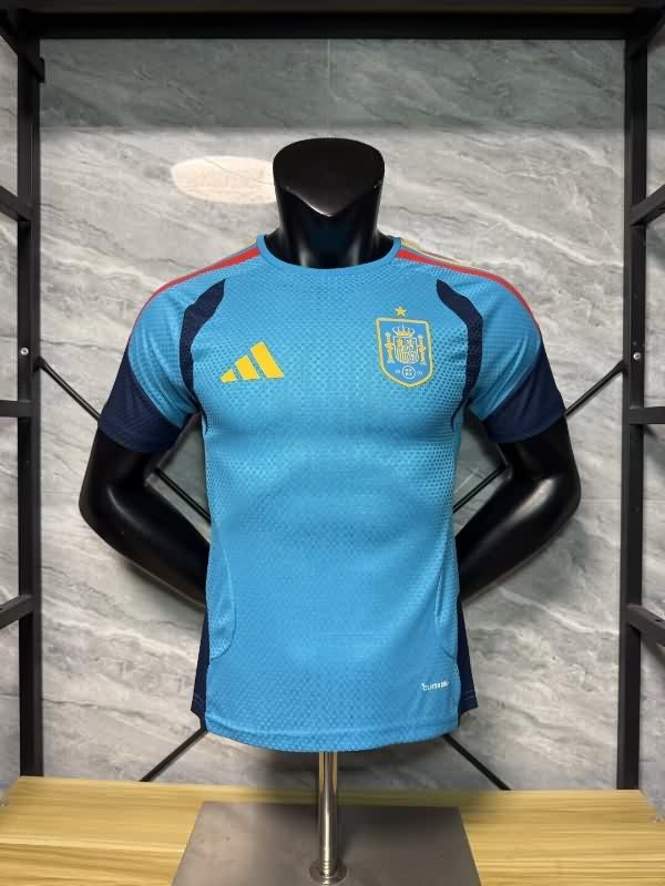 Thailand Quality(AAA) 2026 Spain Training Soccer Jersey (Player)