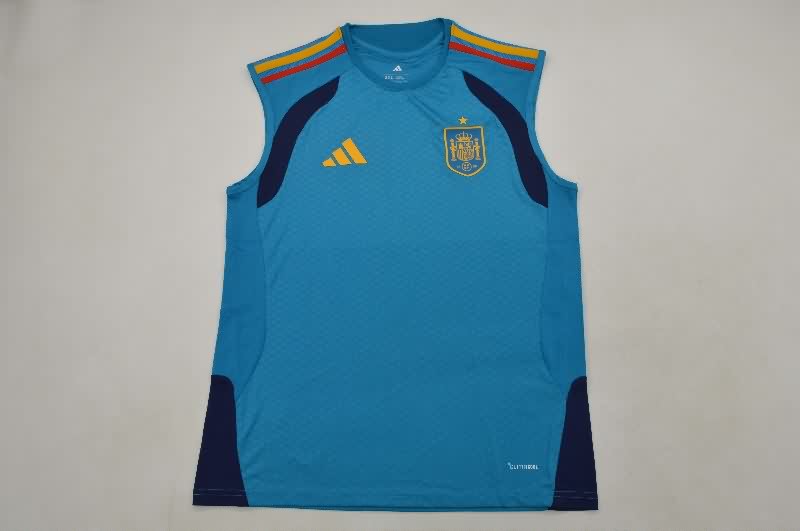 Thailand Quality(AAA) 2026 Spain Training Vest Soccer Jersey