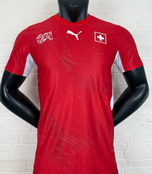 Thailand Quality(AAA) 2026 Switzerland Home Soccer Jersey (Player)
