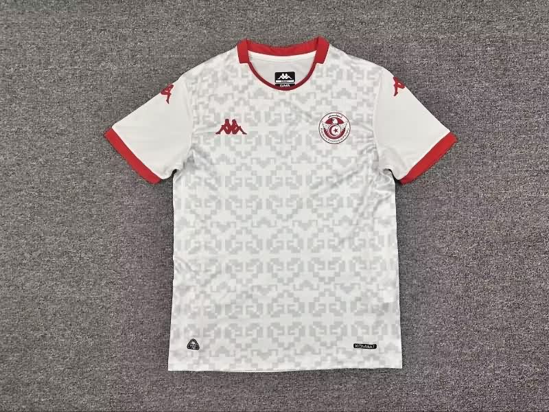 Thailand Quality(AAA) 25/26 Tunisia Away Soccer Jersey
