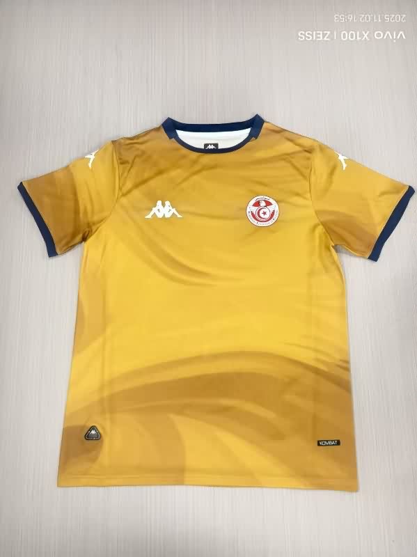 Thailand Quality(AAA) 25/26 Tunisia Third Soccer Jersey