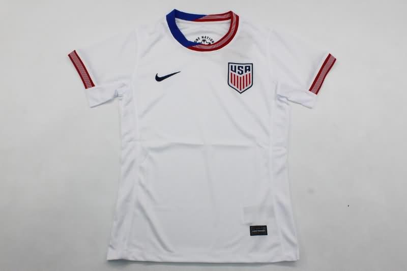 Thailand Quality(AAA) 2024 USA Home Women Soccer Jersey