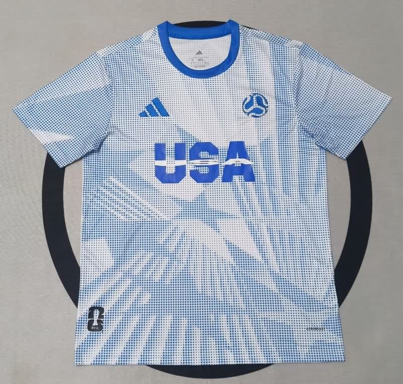 Thailand Quality(AAA) 2026 USA Fifa Soccer Jersey
