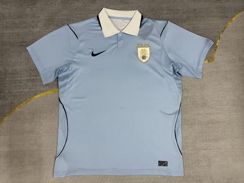 Thailand Quality(AAA) 2026 Uruguay World Cup Home Soccer Jersey